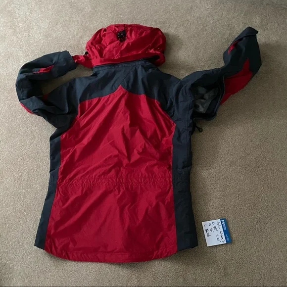 Columbia 3 in 1 jacket coat women's S red grey - Picture 3 of 16